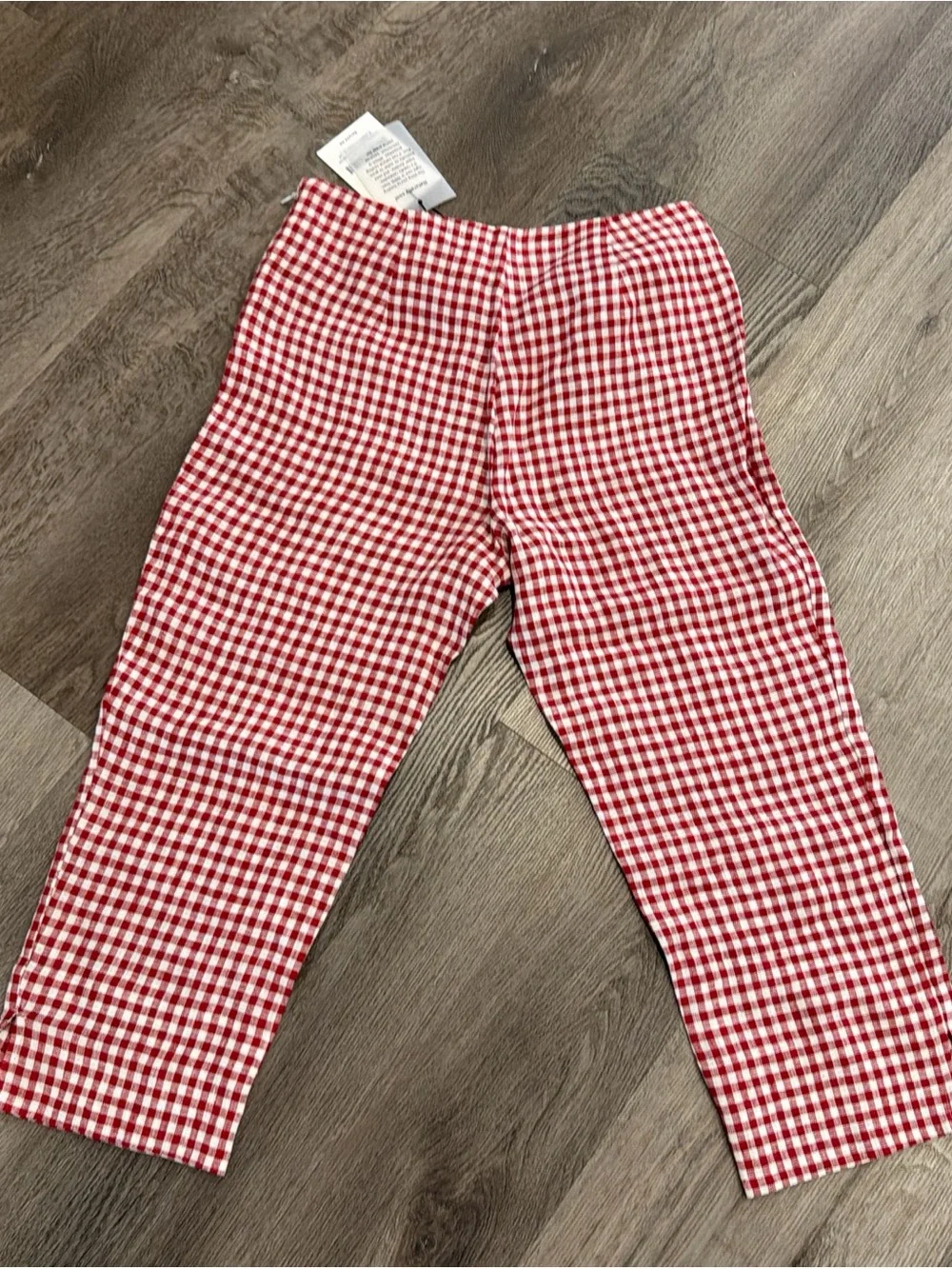 Reformation Petra linen low rise, pedal pusher pant - Picture 6 of 6